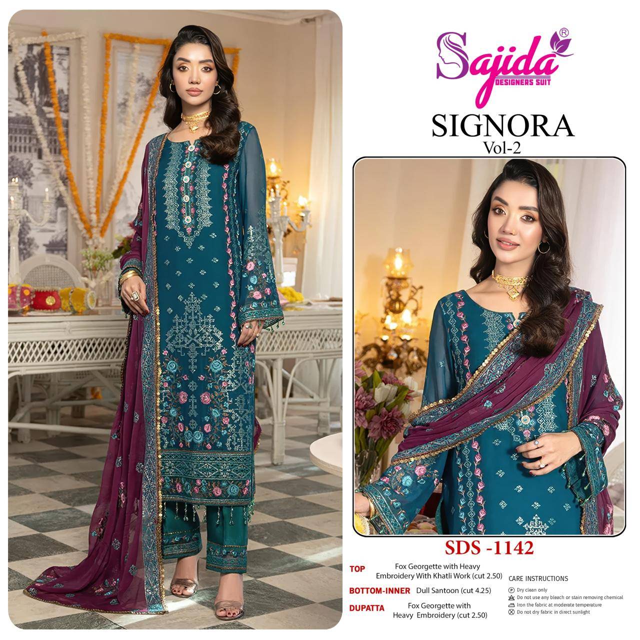 Sajida signora vol 2 Salwar kameez suppliers in Pune